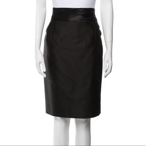 Kate Spade Raw Silk Skirt